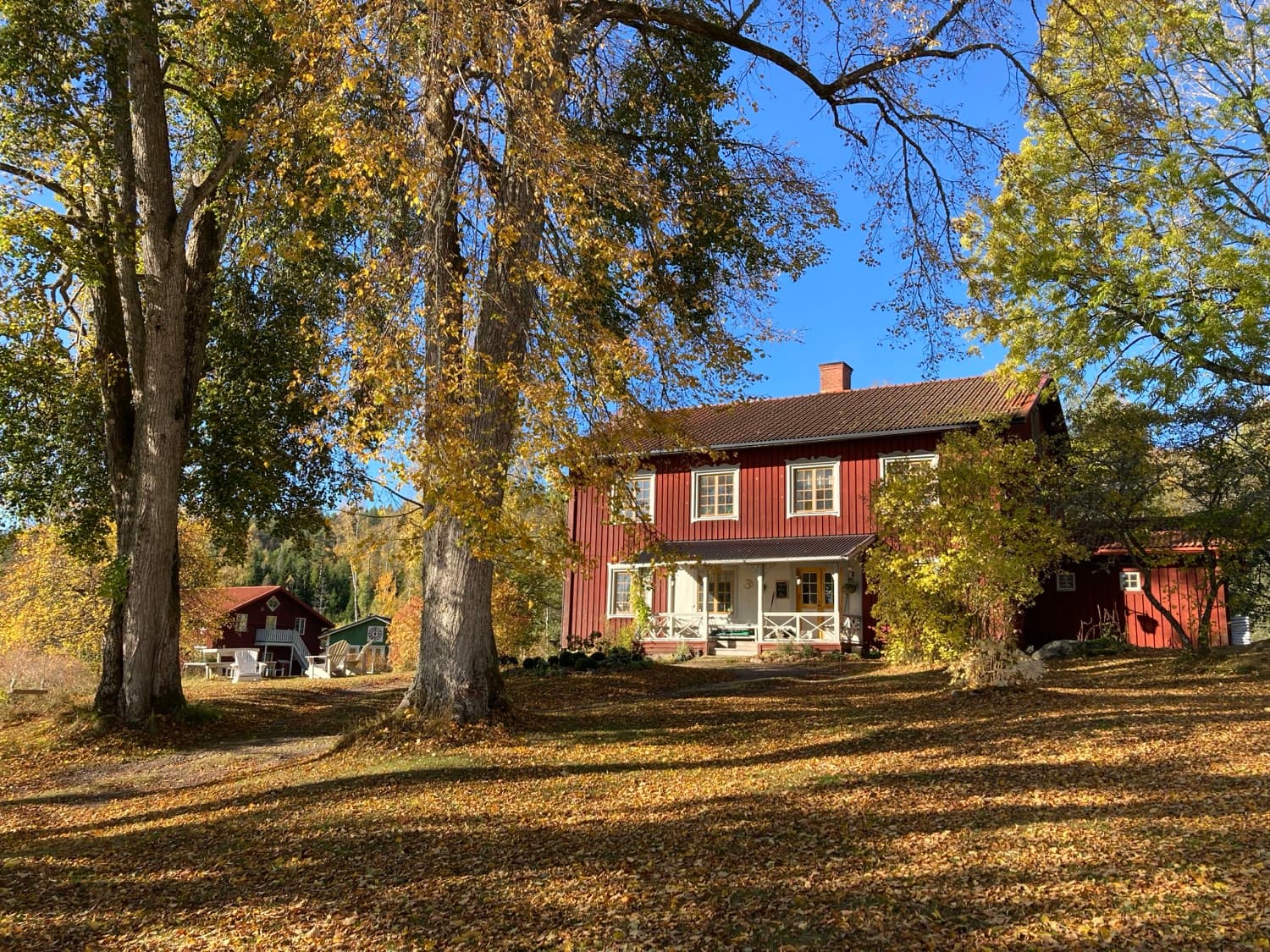 Humlebäck kursgård i Östra Ämtervik, Värmland