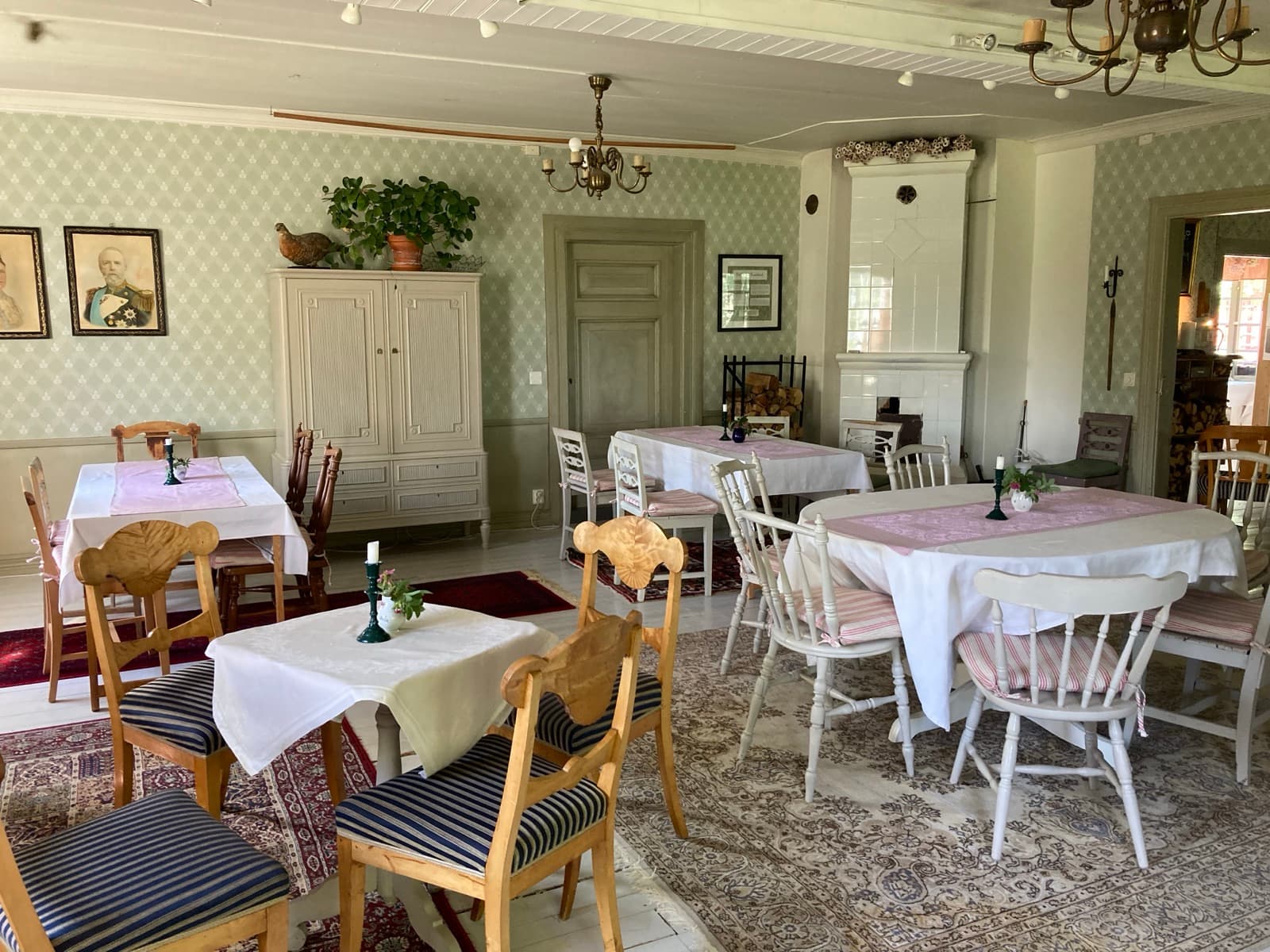 Matsalen på Café Humlebäck